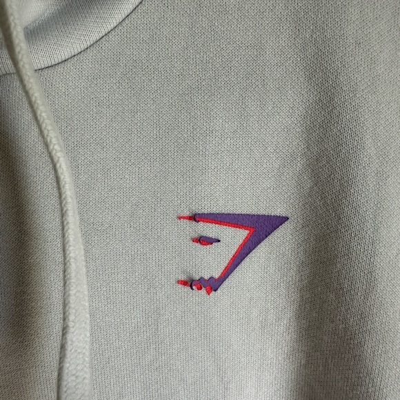 Gymshark Hoodie White Size Medium - Picture 6 of 7